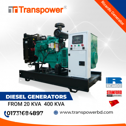 40KVA  Ricardo Engine Generator (China)